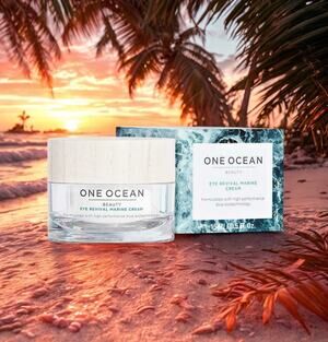 One Ocean Beauty Eye Revival Marine Cream 0.5oz 15ml Dark Circles NEW Sealed
